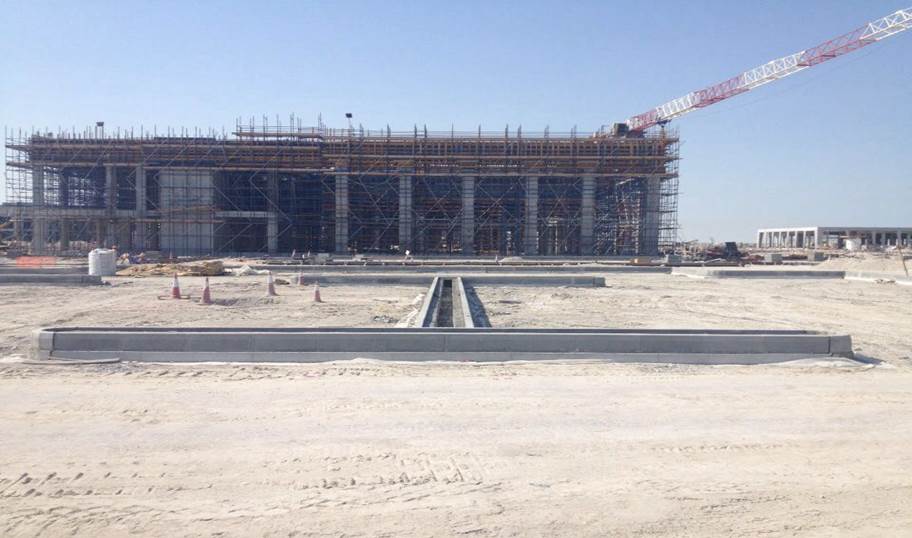 本公司在卡塔尔新港码头项目